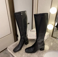 Bottes Martin en cuir de style britannique