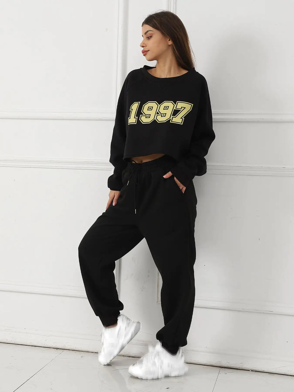 Women's Long Sleeved Hoodie Set